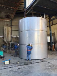 Fabricación de tanques